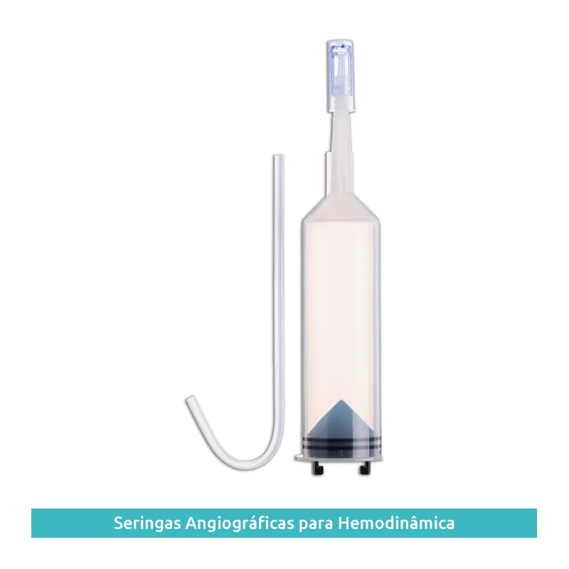 Seringa Angiográfica para Hemodinâmica